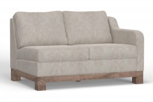 Samba Wooden Frame & Base, Sectional Right-Arm Loveseat