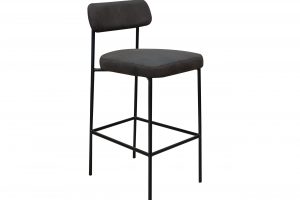 Seating Wooden Frame & Metal Base, 30" Upholstered Barstool