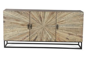 Jaipur Sunburst 63" Sideboard in Reclaimed Wood