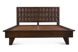 Palermo King Bed in Royal Brown