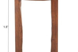London Loft 58" Mirror in Walnut