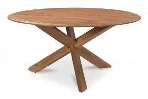 Wesley Dining Table Vintage Brown