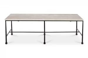 River Coffee Table Botticino Marble