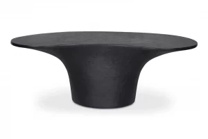 Yumi Outdoor Coffee Table Black