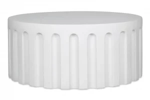 Eris Outdoor Coffee Table White